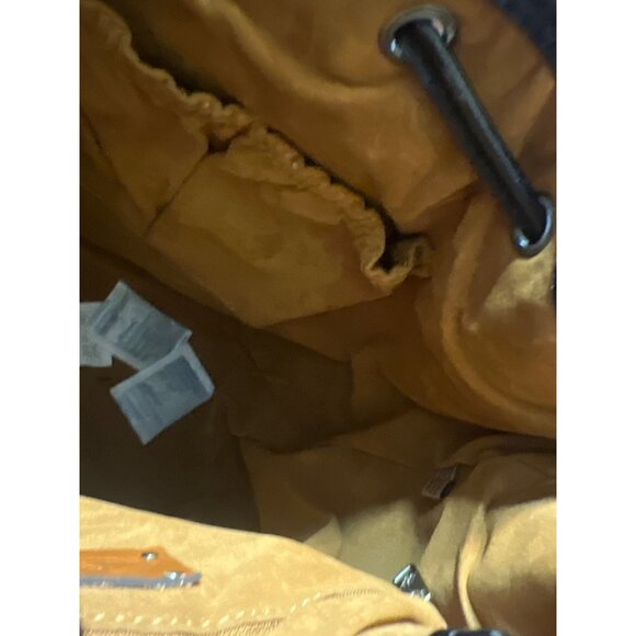 Patricia Nash Tartan Melrose Leather Bucket Bag Purse Plaid Key Fob NWT - Picture 7 of 9